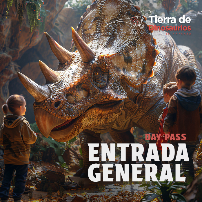TIERRA DE DINOSAURIOS 08/NOV 11AM - 7PM